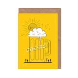 Cheers! Beer Illustrated Card
