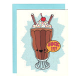 Suck It Milkshake Card